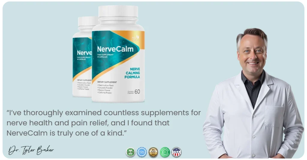 Nerve Calm Supports nerve regeneration and repair.