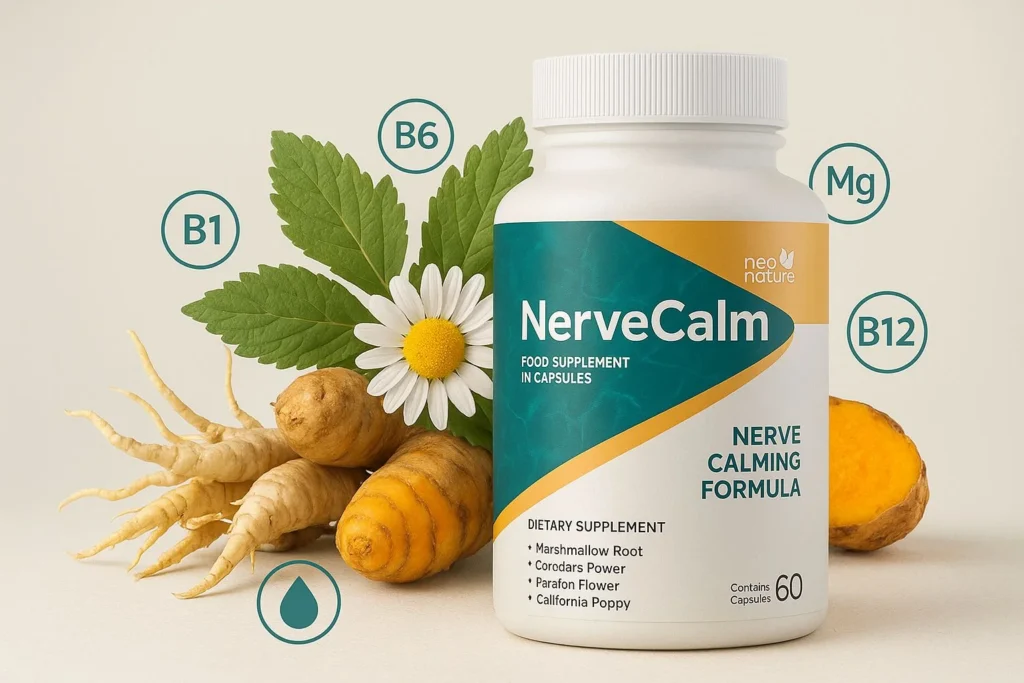 Nerve Calm Supports nerve regeneration and repair.