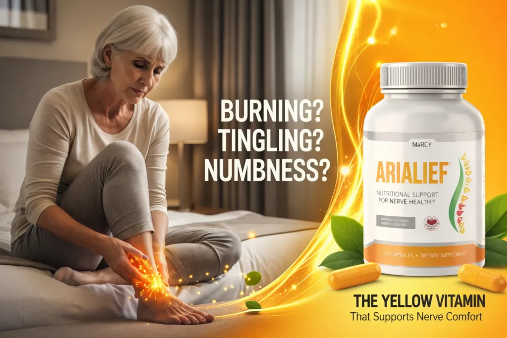 Arialief Review: The Yellow Vitamin For Tingling & Burning Nerves
